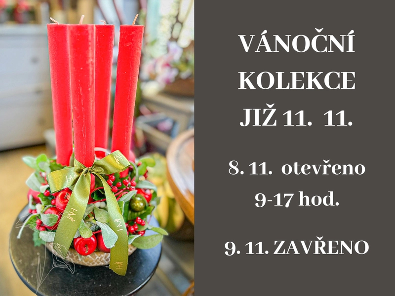 Novinka PŘÍPRAVUJEME ZIMNÍ KOLEKCI - ZMĚNA OTEVÍRACÍ DOBY 